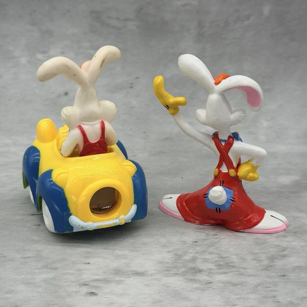 Disneyland 40th Anniversary Roger Rabbit Toontown Vintage Viewer 1987 PVC Figure